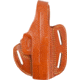 Gould &amp; Goodrich Three Slot Pancake Concealment OWB Belt Holster, Glock 17/22/31, Right Hand, Chestnut Brown, 803-G17