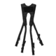 Grey Ghost Gear Le Duty Belt Suspenders, Black, 10017-2