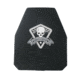 Grey Ghost Precision Level III+ Shooters Cut Armor Plate, 1.11in Thick, 10x12in, 5.8 lbs., Black, 3410-SH-SC-L