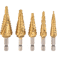 Grizzly Industrial 5 Pc. Step Drill Bit Set T28068