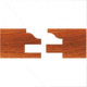 Grizzly Industrial Carbide Tipped Roman Ogee Stile &amp; Rail Set, 1/2in. Shank C1395