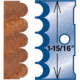 Grizzly Industrial Moulding Knife - Beaded, 1-15/16in G4547
