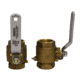 GROCO NPT Bronze In-Line Ball Valve 1-1/2" 74192