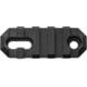 GrovTec US Stock AR Picatinny Rail, 2.2in, 5 Slot, Black, GTSW189