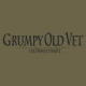Grunt Style Grumpy Old Vet T-Shirt - Mens, Military Green, Medium, GS4505-M