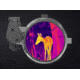Guide USA TA Gen2 Series TA431 1-4x35mm Clip-On Thermal Imaging, 384x288, Black, TA431