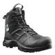 HAIX Black Eagle Safety 55 Mid, Side-Zip, Women's Boots, Black, 8 Medium, 620013M-8