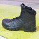 HAIX Black Eagle Safety 55 Mid, Side-Zip, Mens Boots, Black, 7 Extra Wide, 620012XW-7