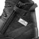 HAIX Black Eagle Safety 55 Mid, Side-Zip, Mens Boots, Black, 7 Extra Wide, 620012XW-7