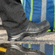 HAIX Black Eagle Safety 55 Mid, Side-Zip, Women's Boots, Black, 10.5 Medium, 620013M-10.5