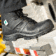 HAIX Black Eagle Safety 55 Mid, Side-Zip, Women's Boots, Black, 10.5 Medium, 620013M-10.5