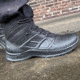 HAIX Eagle Tactical 2.0 GTX Mid Side Zip Boots - Mens, Black, 8.5 US, Wide, 340043W-8.5