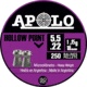 Hatsan Apolo .22 Hollow Point 18 Grain 250 Pack