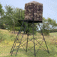 Hawk Treestands Warrior Blind Floor w/10 ft Tower, HWK-WRFLR-10C