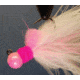 Hawken Outdoors Aerojig Marabou Jig 1/4 oz, 1/0 Hook, Pink &amp; White, AJM14124