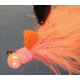 Hawken Outdoors Aerojig Marabou Jig 1/8 oz, Number 1 Hook, Peach, AJM18129