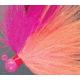 Hawken Outdoors Fire Flies Marabou Flash Jig, 1/4 oz, 1/0 Hook, Pink &amp; Peach with Red Micro Light Stick, FFM14017