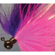 Hawken Outdoors Fire Flies Marabou Flash Jig, 1/4 oz, 1/0 Hook, Purple &amp; Pink with Red Micro Light Stick, FFM14011