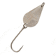 Hawken Outdoors Hawken Baby Simon Wobbler Spoon, 1in x 1/2in #2 Hook, Nickel, BSW-02