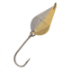 Hawken Outdoors Hawken Baby Simon Wobbler Spoon, 1in x 1/2in, 50/50 Gold/Nickel, BSW-01