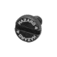 Hazard 4 1/4in-20 Knurled Slotted Camera Mount Screw, Black, One Size, ACS-Q20-BLK