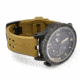 Hazard 4 Heavy Water Diver, 50mm Black Titanium GMT Watch with Tritium, Black Dial, Earth Texts, Green/Yellow Tritium, HWD-TIPV-G-E-KE-GGYG