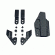 Hazmat Holster Works NV3 AIWB/IWB Kydex Holster, Sig Sauer P365, Ambidextrous, Black, 10014