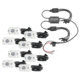 HEISE LED Lighting Systems RGB Accent Light Kit - 8 Pack 69786