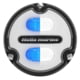 Hella Marine Apelo A1 Blue White 1800 Lumens LED Underwater Light w/ Black Housing, White Lens, 016145-011