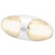 Hella Marine DuraLED 12 Interior/Exterior LED Lamp w/ White Housing, Warm White, 959700701