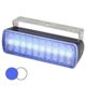 Hella Marine Sea Hawk XL Dual Color LED Flood Light, Black Housing, Blue/White LE, 980950061