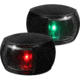 Hella Marine NaviLED Port / Starboard 2W LED Light w/ Housing, Pair, 2nm, Clear Lens/Black Housing, 980520901