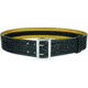 HERO'S PRIDE AirTek Sam Browne 2.25in Deluxe Duty Belt, Basket Weave, Brass Hardware, Black, 52in Waist, 1230WX-3-52