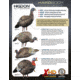 Higdon Outdoors Hard Body 1/4 Strut Jake Turkey Decoy, 63144