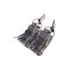High Speed Gear HSGI 40MM Taco Single Adaptable Pouch, Double, Wolf Gray, 13M412WG