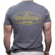 High Speed Gear HSGI Short Sleve T-Shirt, Wolf Gray, Small, 90SH10WG