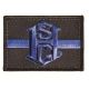 High Speed Gear Thin Line Patch, Black, 90TL00BK