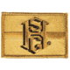 High Speed Gear Thin Line Patch, Coyote Brown, 90TL00CB