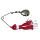 Hildebrandt Spin Dandy Microlite Spinnerbait Single Fishing Hook, Size 6 Hook, 1/8oz, 1 Piece, Red White/White Head, ODANW-RW