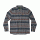 HippyTree Crestline Flannel Shirt, Grey, Medium 2046-0030-M