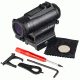 Holosun Elite 2 MOA Dot/65 MOA Circle Dot Solar/Battery Micro Green Dot Sight, Black, HE515CM-GR Elite