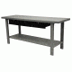 Homak 79in Industrial Gray Workbench w/ 3 Drawers GW00550160