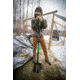 Hooyman Digging Shovel, Black/Green, 1116234