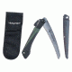 Hooyman Saws Megabite Hunters Combo W/ Bone/Wood Handsaw, Black/Green, 110143