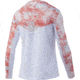 HUK Performance Fishing Icon X Mossy Oak Fracture L/S Shirt - Womens, Mossy Oak Sockeye, L, H6120085-994-L