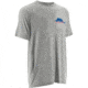 HUK Mens KScott On the Dredge Tee, True Grey Heather H1000069TGHXXXL