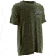 HUK Mens Kscott Striper Pursuit Tee, Heather Green H1000065HGNXXXL