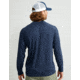 HUK Performance Fishing A1A Performance Crew - Mens, Naval Academy, Medium, H1200575-413-M