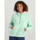 HUK Performance Fishing Bayside 1/2 Zip Hoodie - Womens, Seafoam Mist, Large, H6130030-366-L