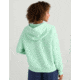 HUK Performance Fishing Bayside 1/2 Zip Hoodie - Womens, Seafoam Mist, Large, H6130030-366-L
